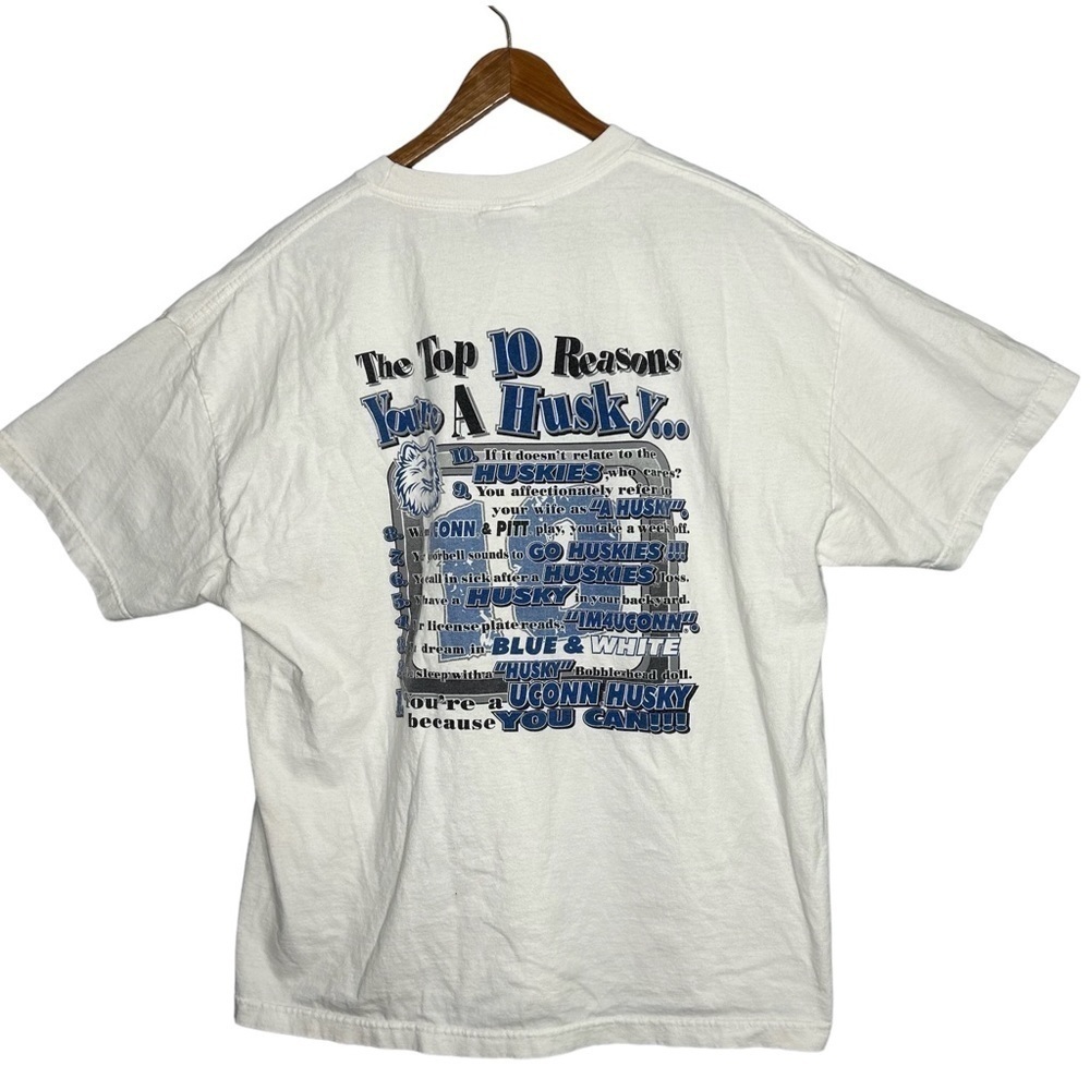 Vintage UConn Huskies T-shirt 10 Reasons You’re a Husky